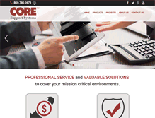 Tablet Screenshot of coresupportsys.com